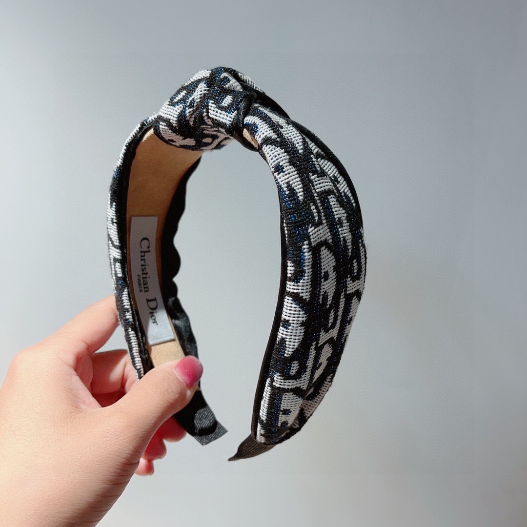 TOP Christian Dior New Hairband - 2 Colors