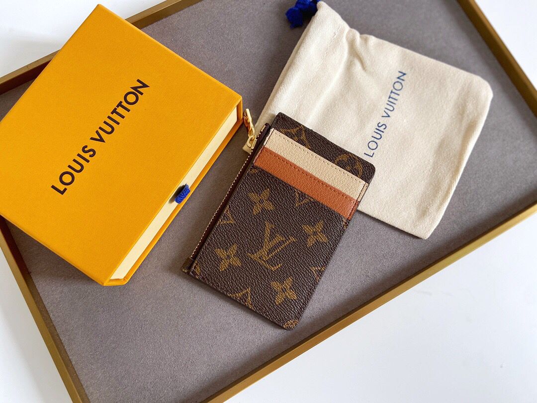 TOP Louis Vuitton LV £V Zippy Card Holder - Puppy