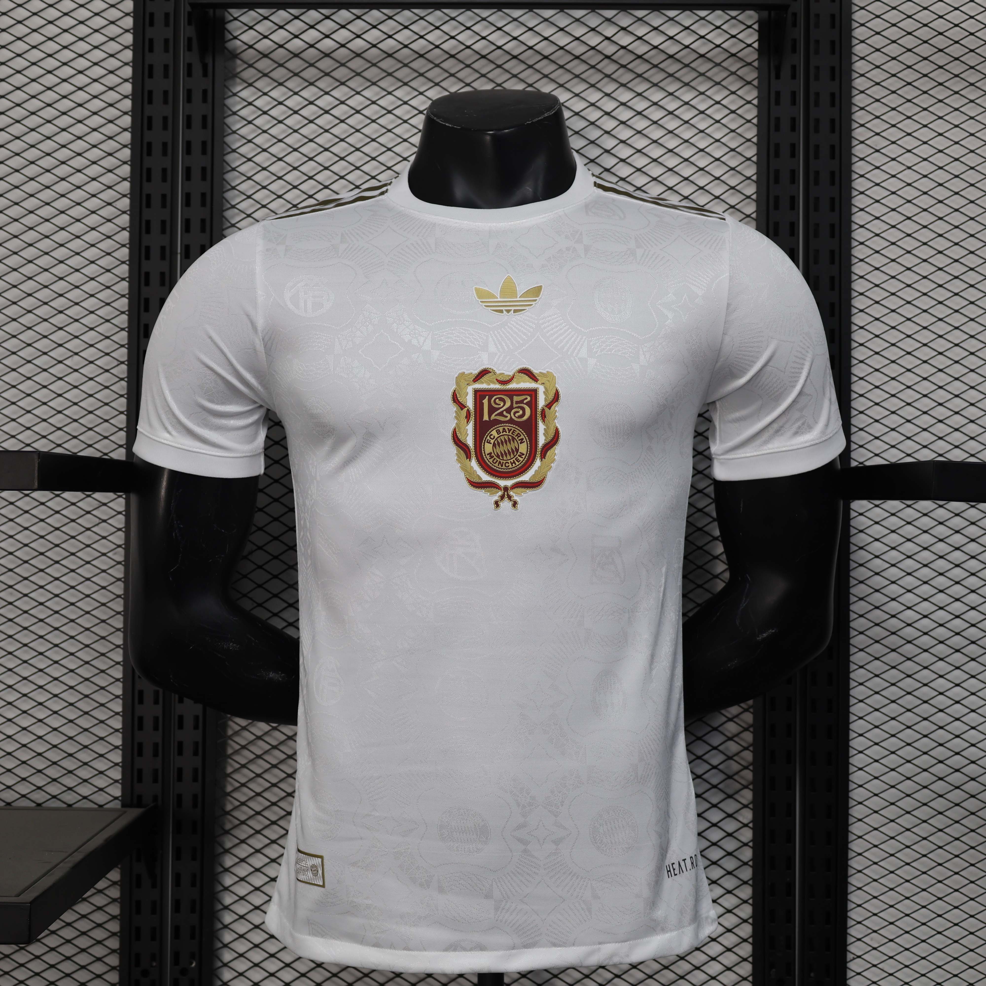 2025/2026 Player Version Bayern Munich 125th Anniversary Special Edition White Football Shirt 1:1 Thai Quality