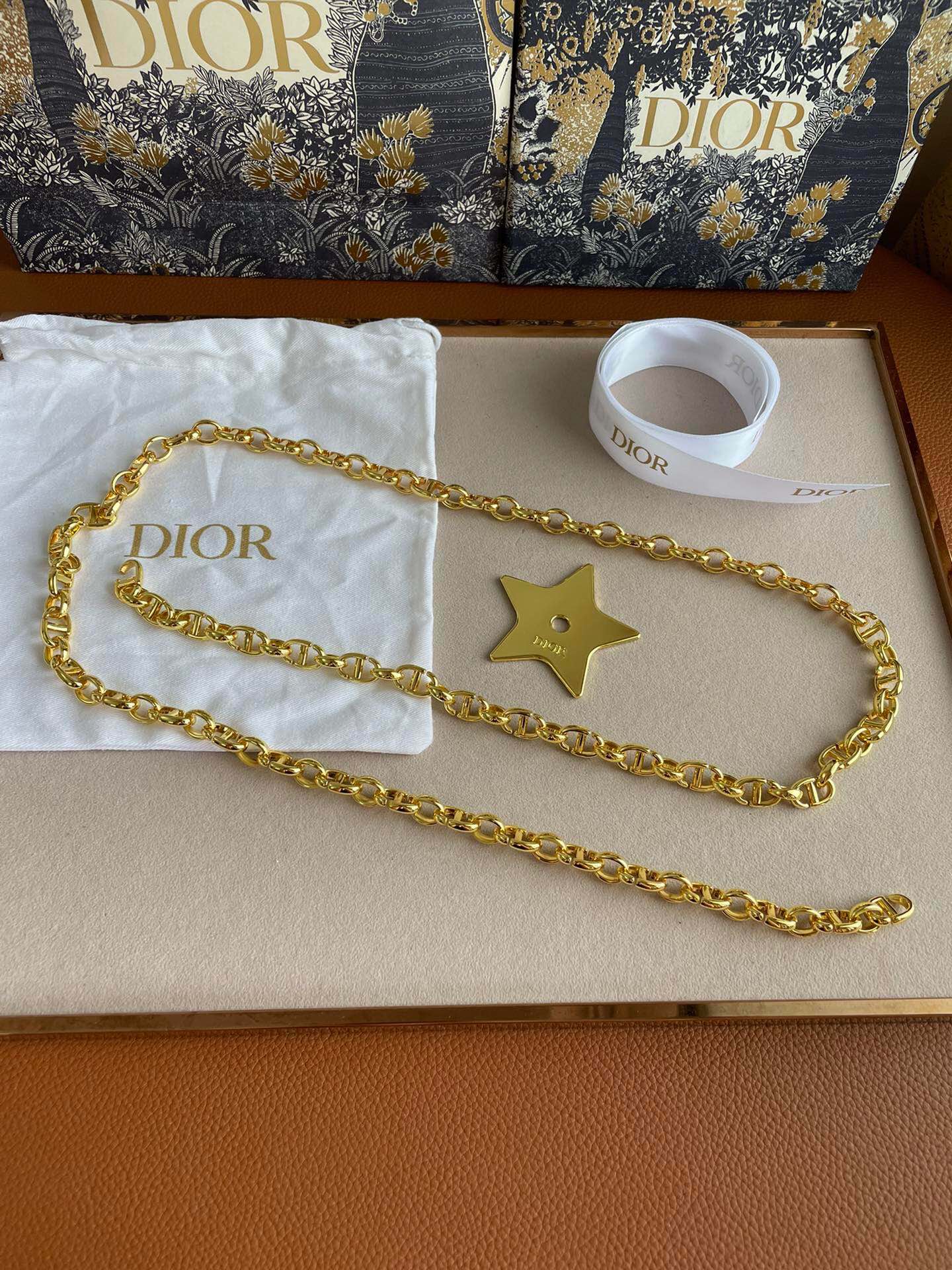 TOP Christian Dior CD Waist Chain - 2 Colour