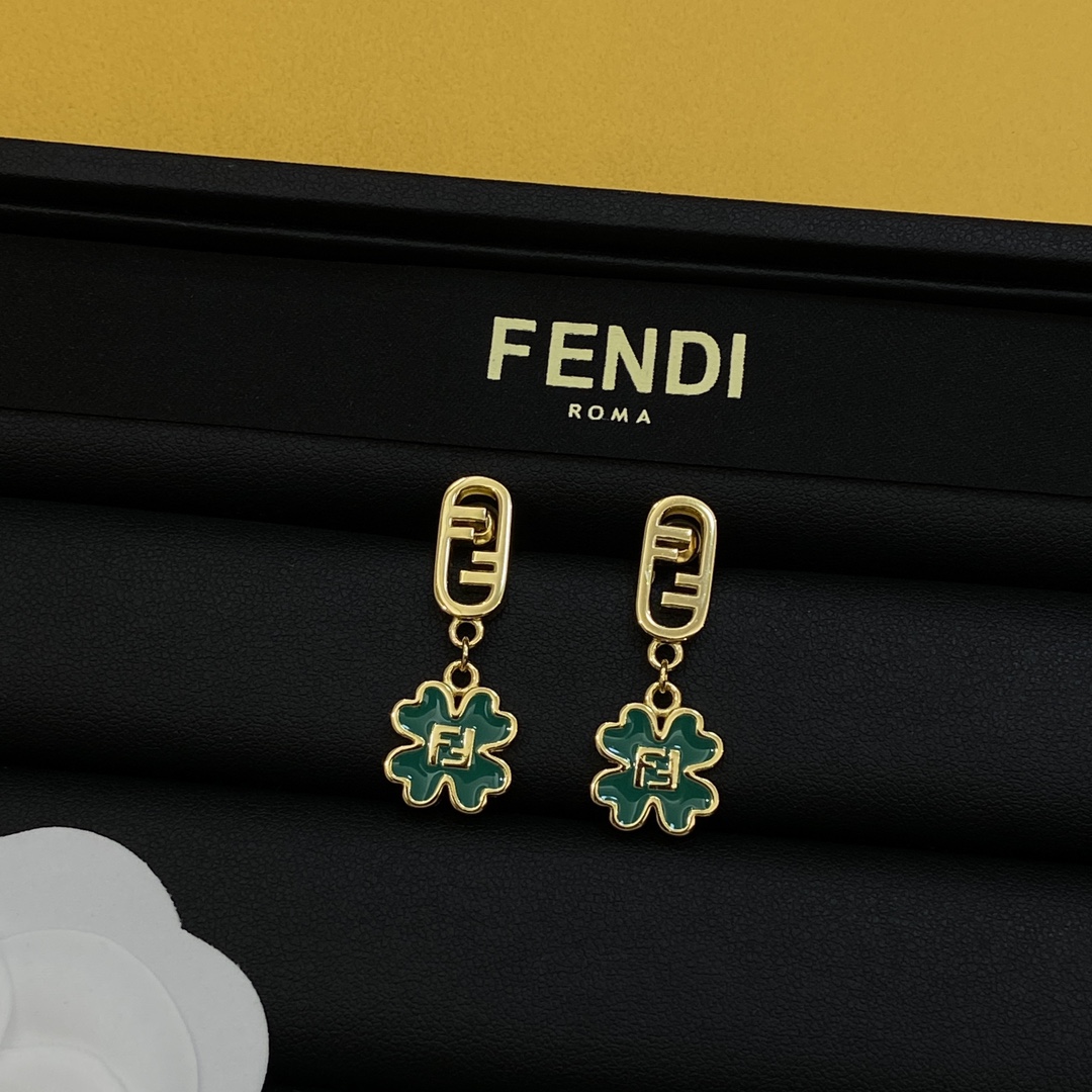 TOP FENDI FF Earrings - 2 Colors