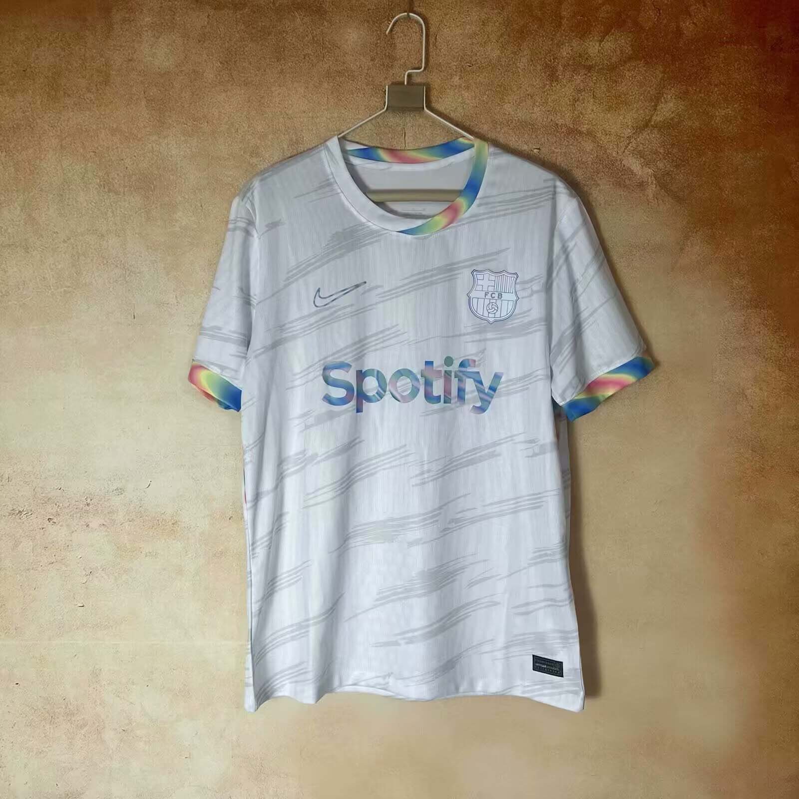 2025/2026 Barcelona Special Edition white Football Shirt 1:1 Thai Quality
