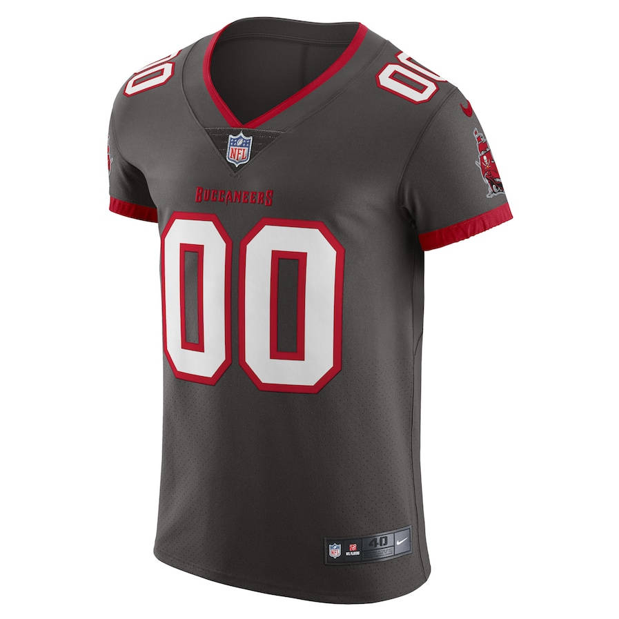 Custom Pewter Tampa Bay Buccaneers Jersey