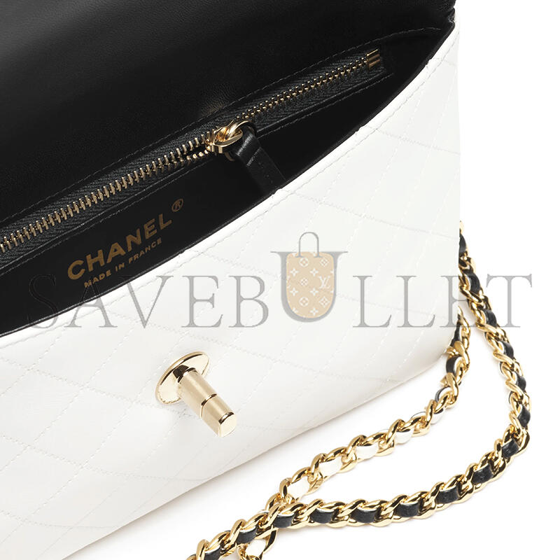 CHANEL SMALL CLASSIC FLAP BAG AS6128 (25*15*5cm)