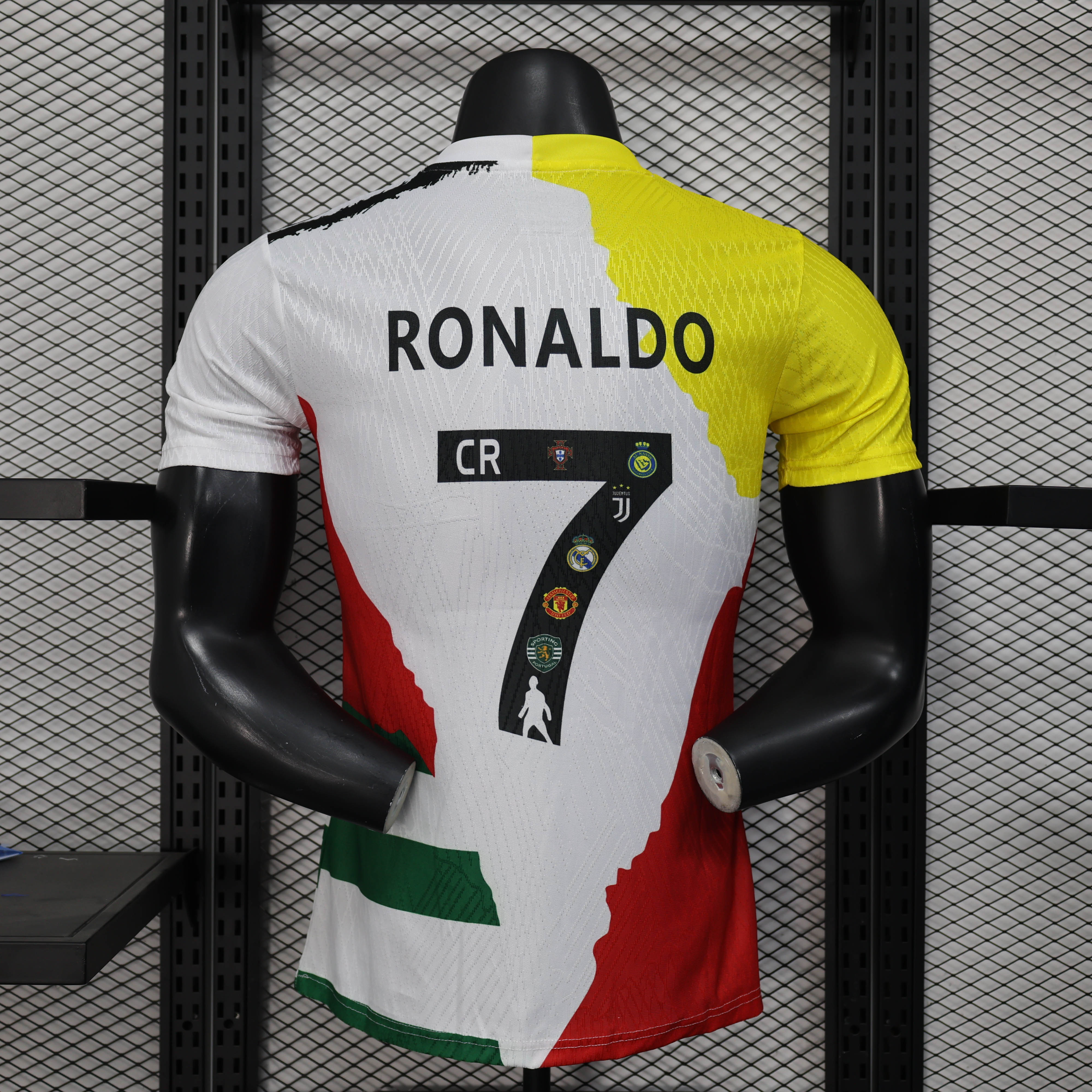 2025/2026 Player Version Ronaldo Personal Commemorative Edition Football Shirt 1:1 Thai Quality