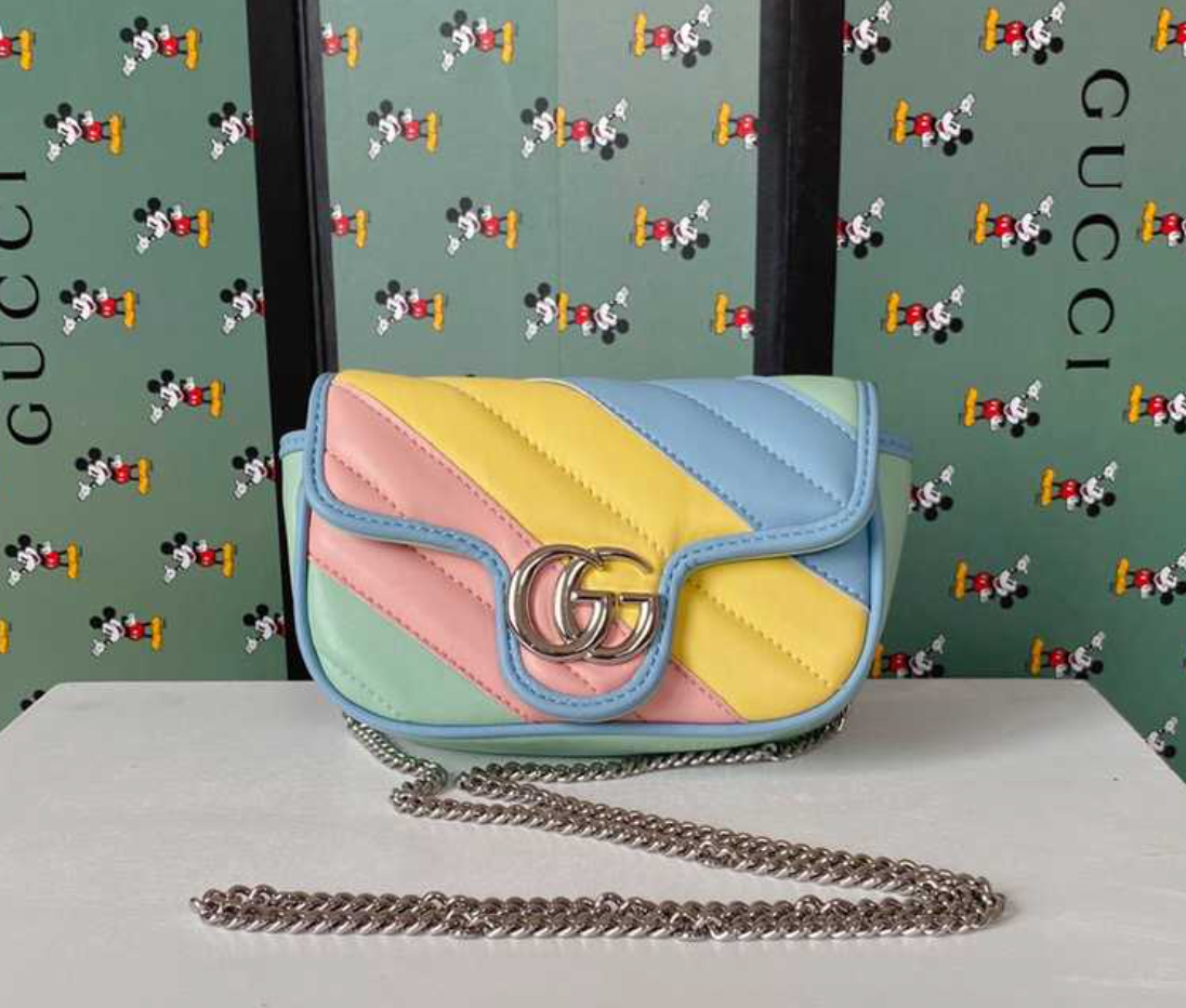 Gucci GG Marmont -Silver buckle(Replica)