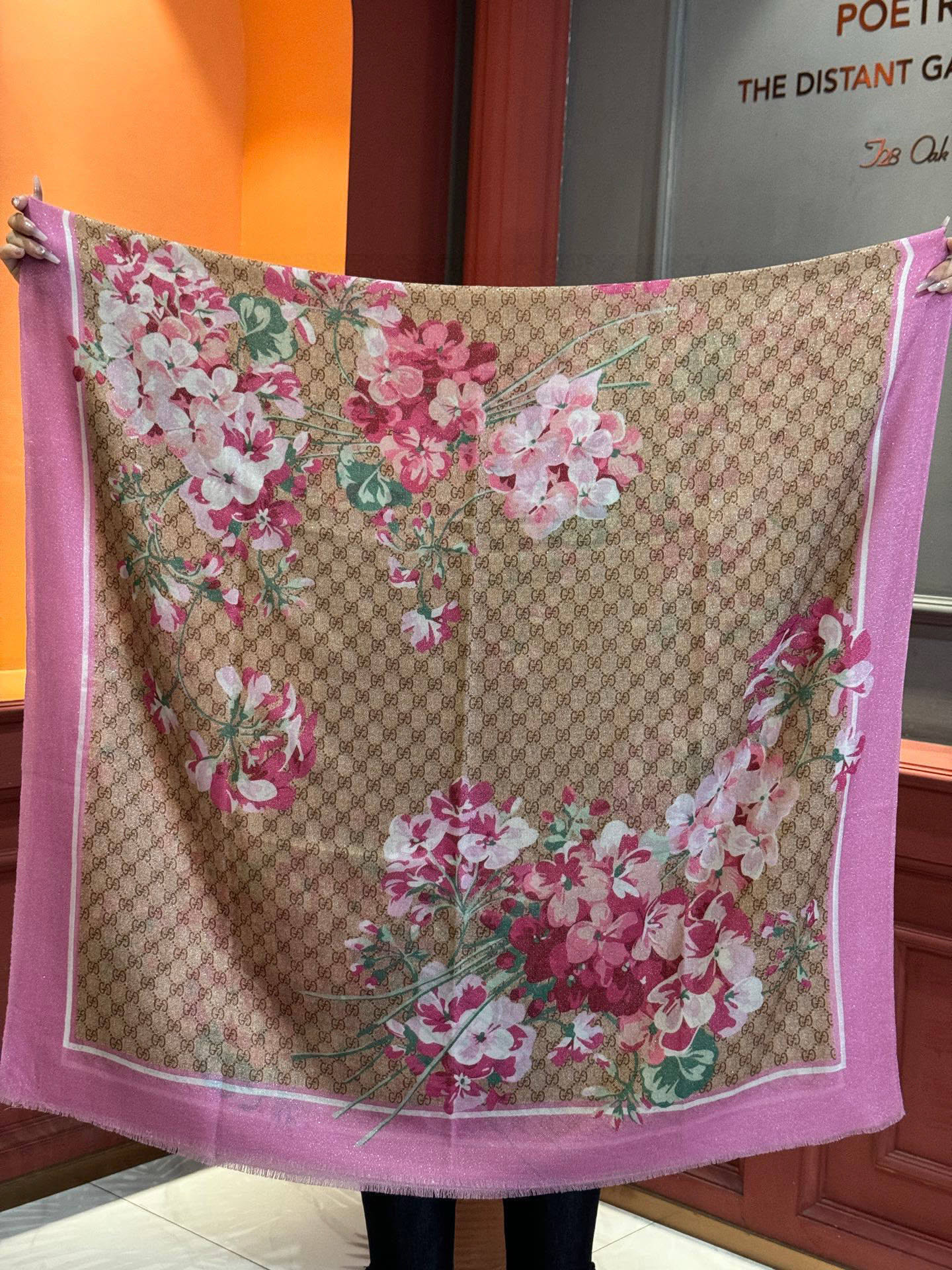 TOP GUCCI Cashmere Scarf 110 x 200cm - 3 Color
