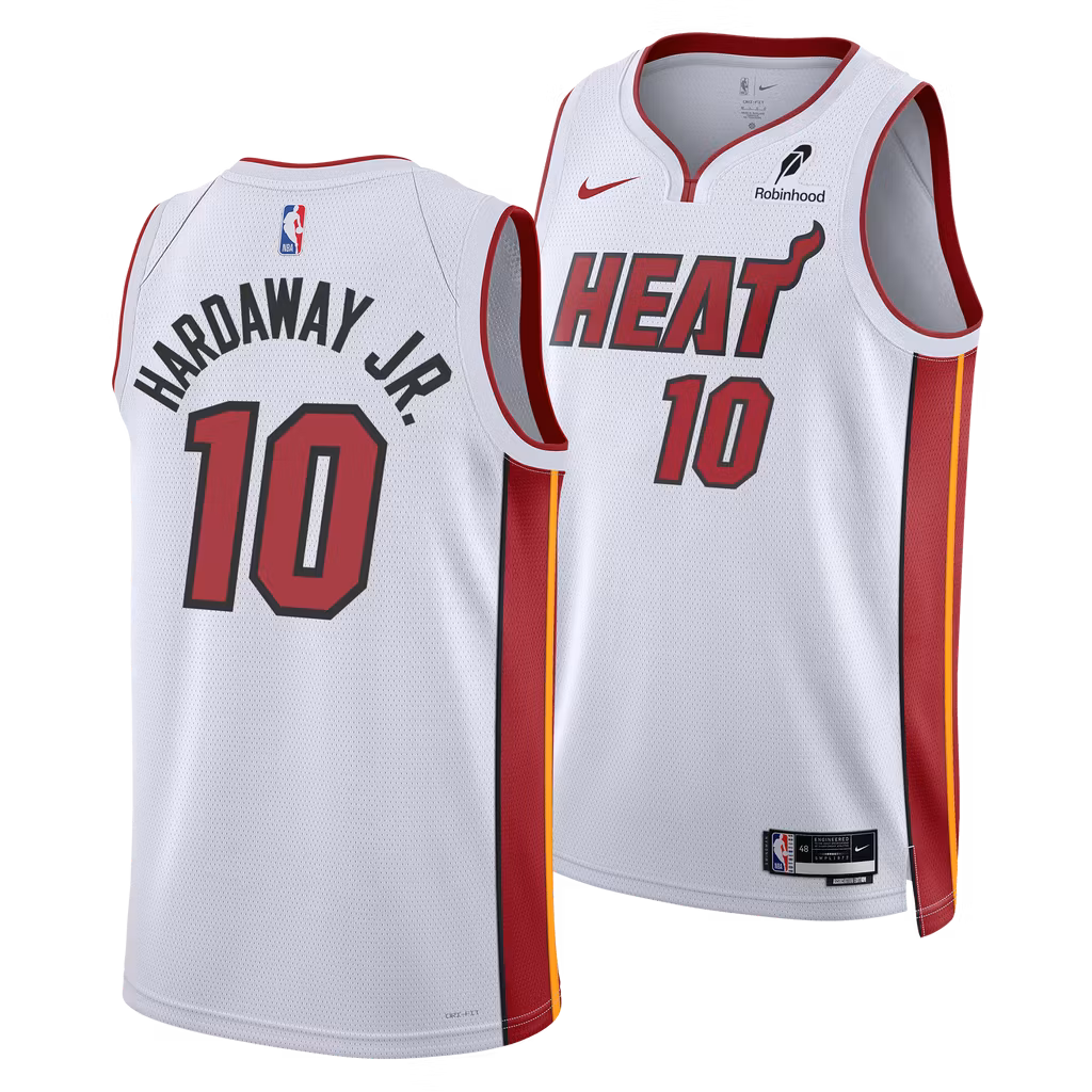 Miami Heat Tim Hardaway Jr. White Jersey - Association Edition