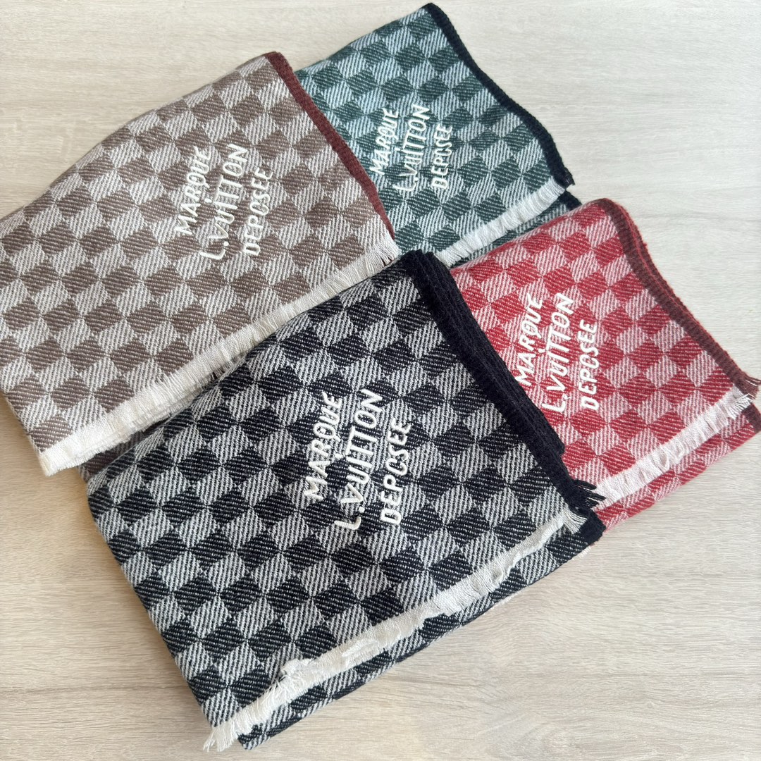 TOP Louis Vuitton LV Wool Scarf 45*190cm- 4 Color