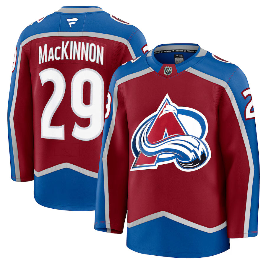 Nathan MacKinnon Colorado Avalanche NHL Fanatics Premium Home Jersey