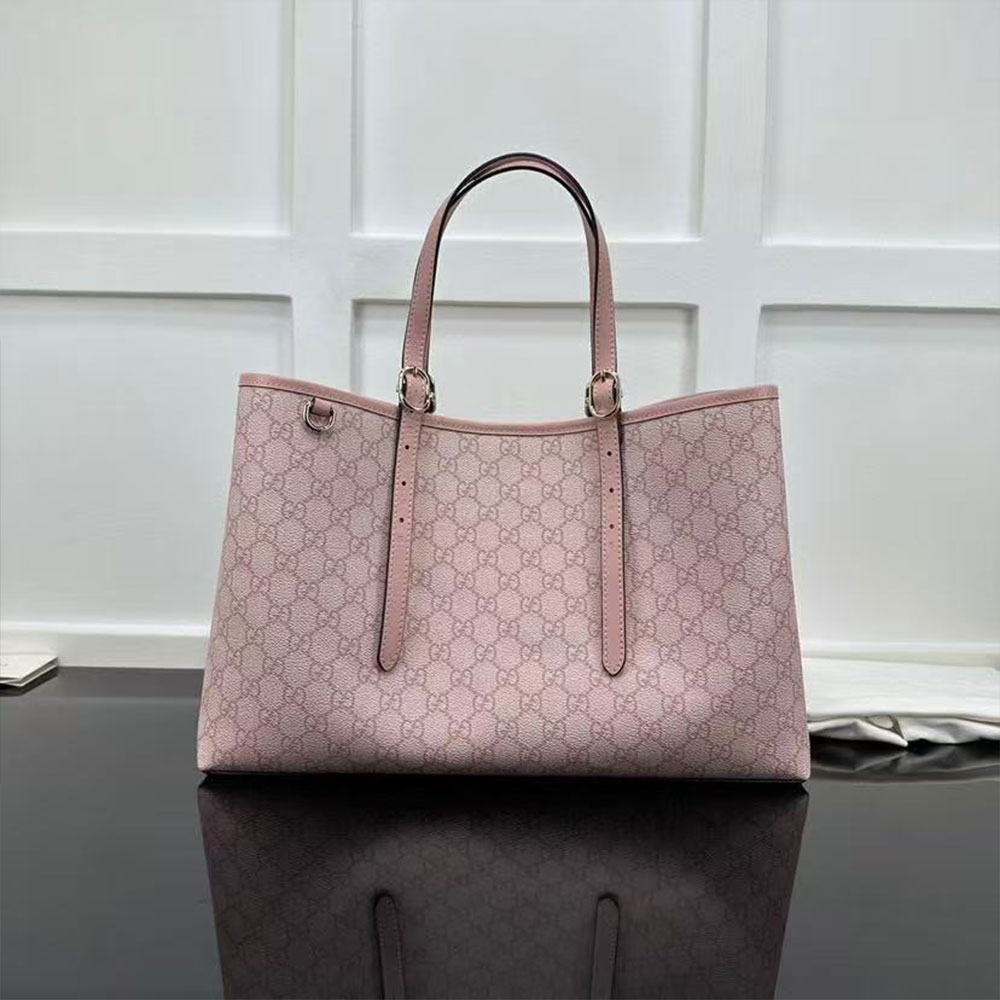 Gucci Emblem Small Tote Bag (10A Mirror Version)