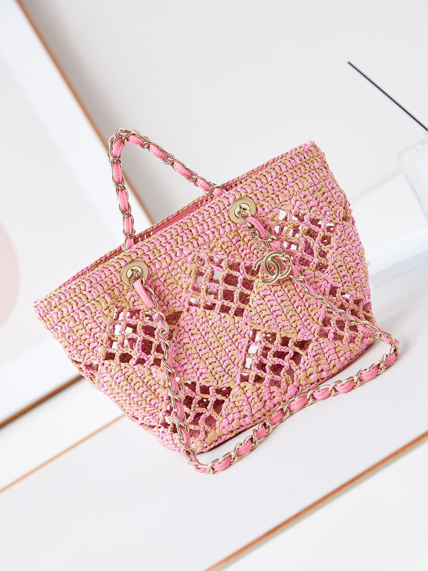 TOP CHANEL Coco Beach Bag 24×32×10 cm  - 2 Colors