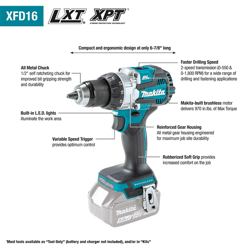 XFD16Z 18V LXT 1/2
