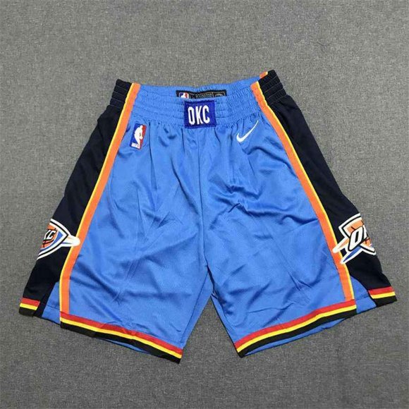 Oklahoma City Thunder Icon Edition Swingman Shorts Blue