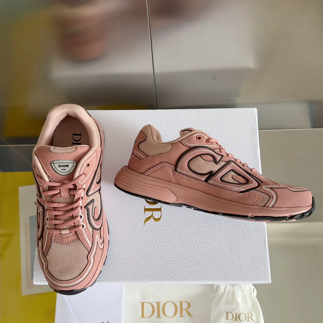 TOP Christian Dior B30 Low Top Sneakers - Pink