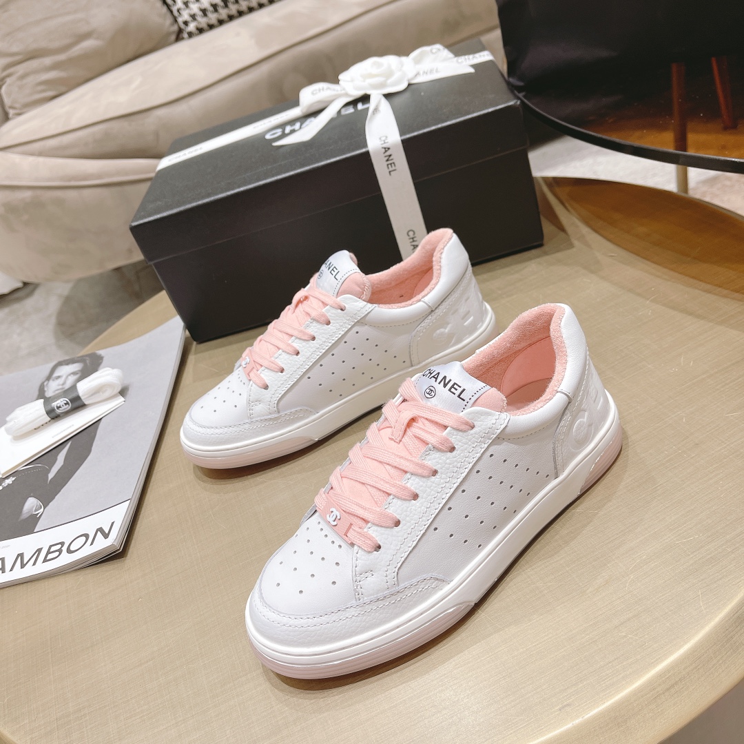 TOP CHANEL Two Tone Sneaker - 6 Colours