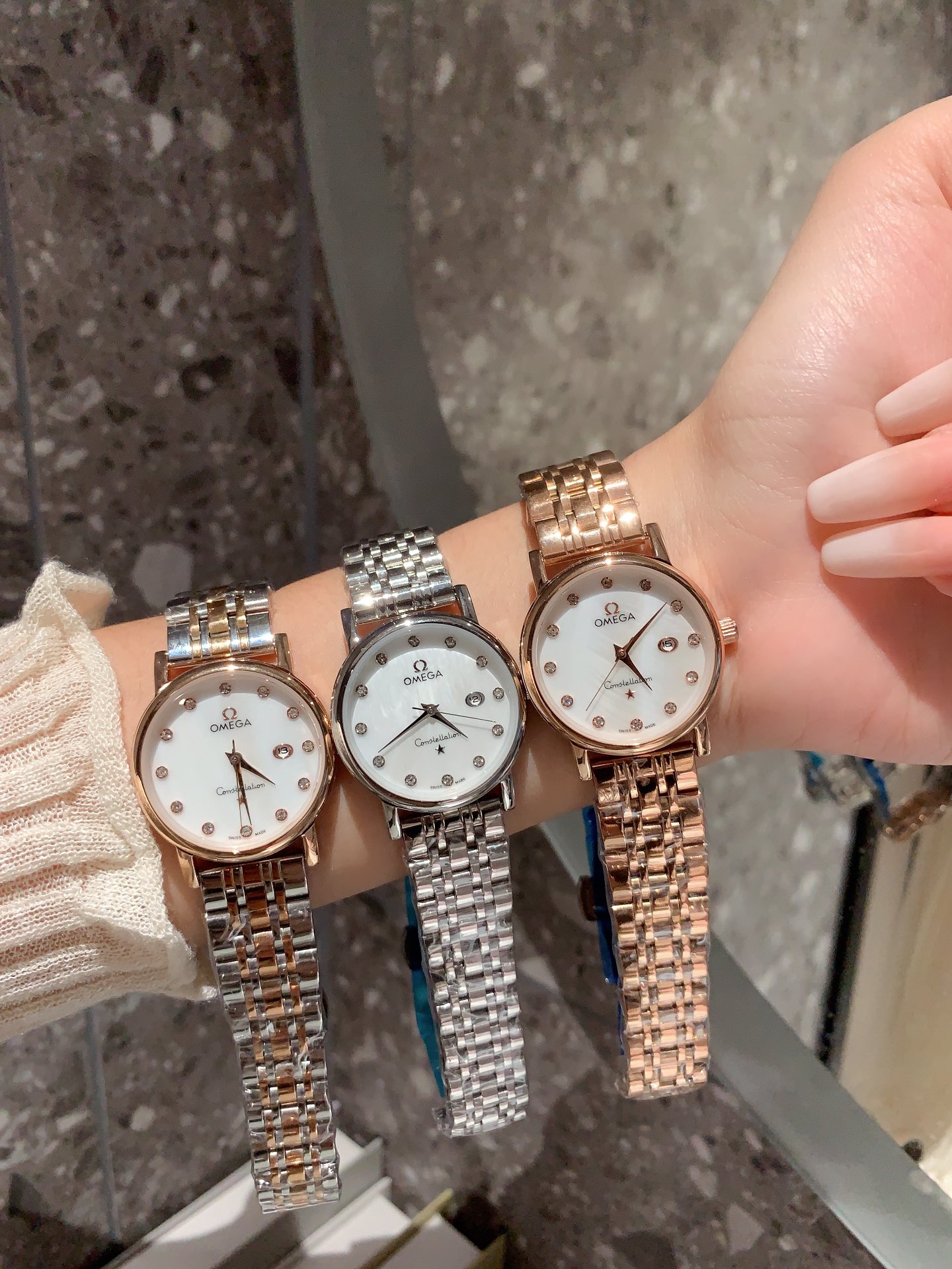 TOP OMEGA 30 mm Fashion Ladies Quartz Watches