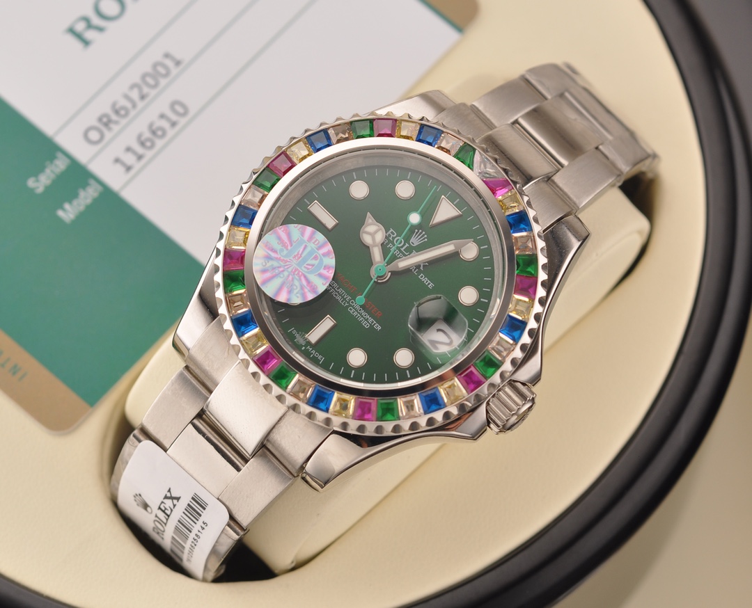 TOP ROLEX Watch 40mm - 5 Colors