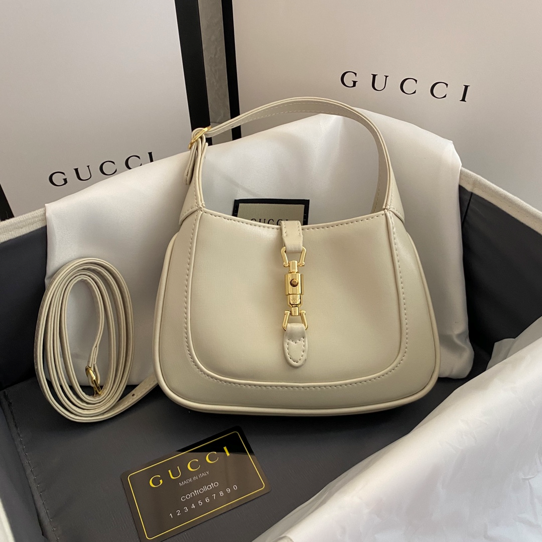 Gucci Jackie 1961 Half Moon Shoulder Bag(Replica)