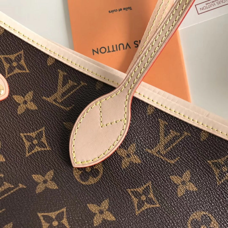 TOP Louis Vuitton LV LV Neverfull MM Bag - Fuchsia