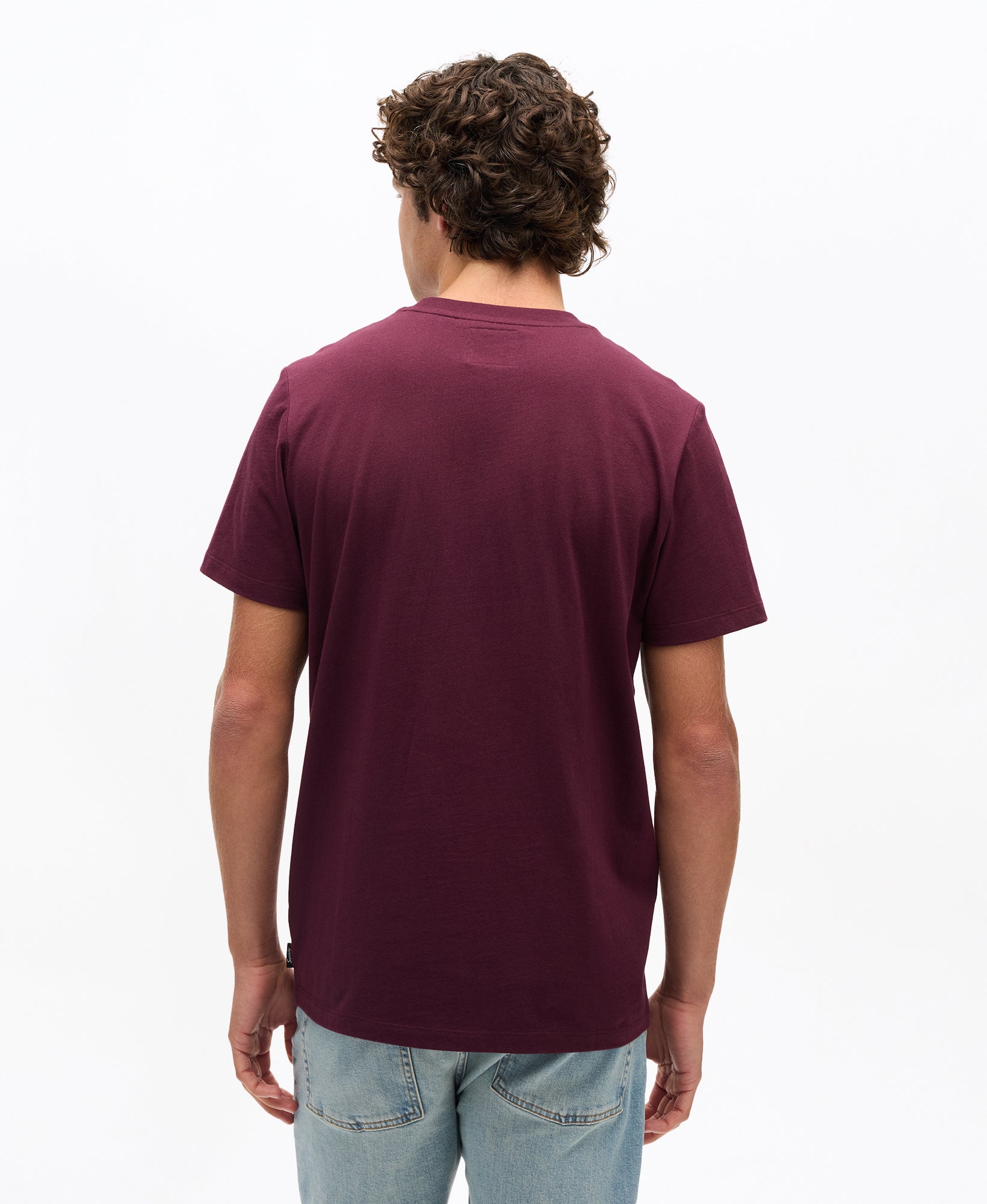 Biker Graphic Tee | Fig Purple
