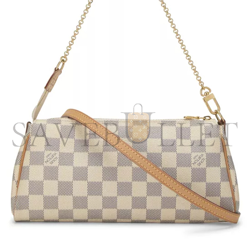 LOUIS VUITTON DAMIER EBENE EVA CLUTCH BAG N55214 (25*13*4cm)