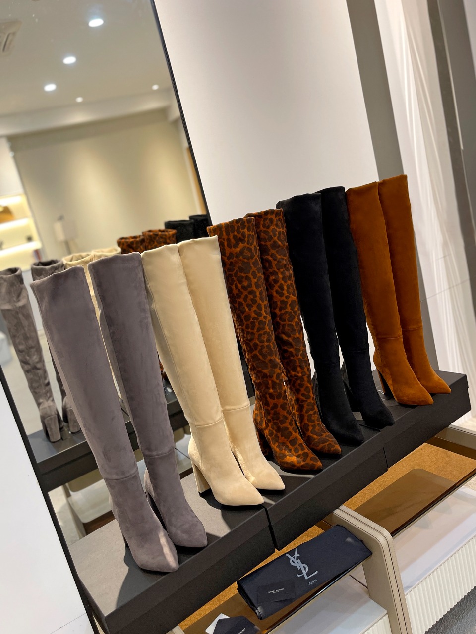 TOP Yves Saint Laurent YSL High Heel Boots - 5 Colors