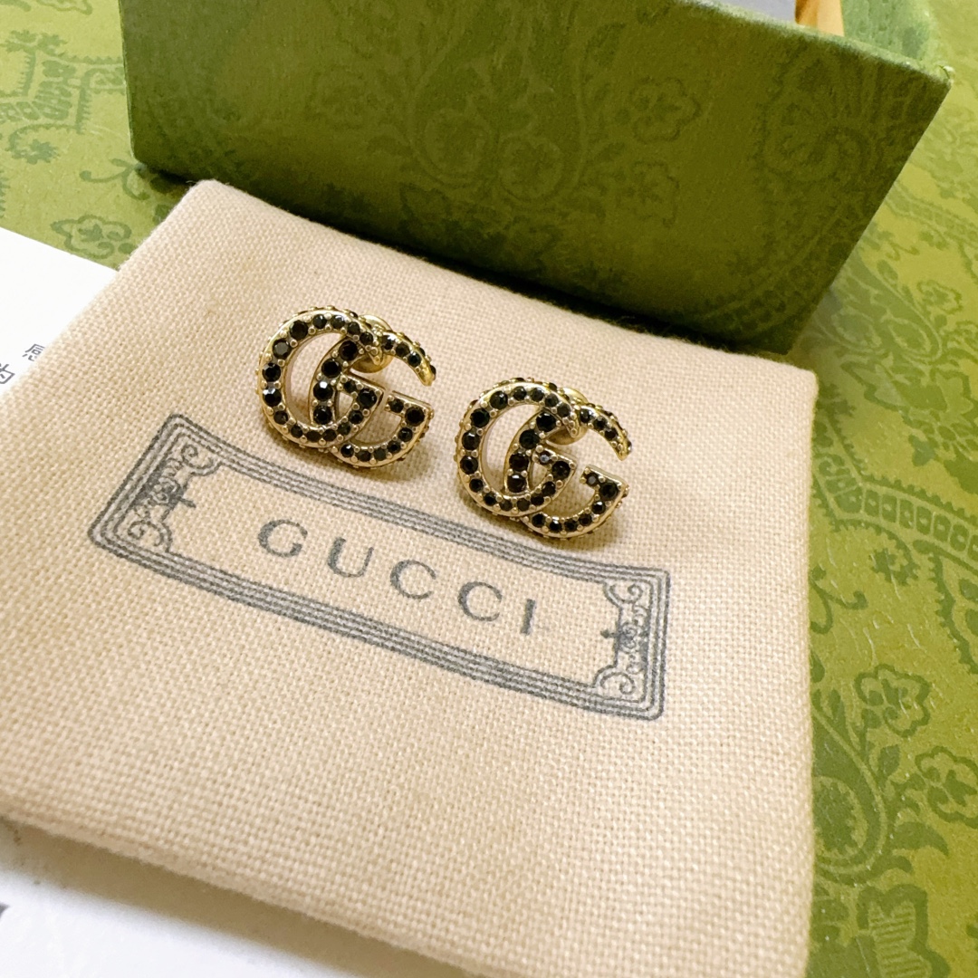 TOP GUCCI  Earrings-Black