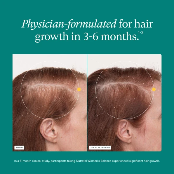 Nutrafol Women's Balance Hair Growth Supplements