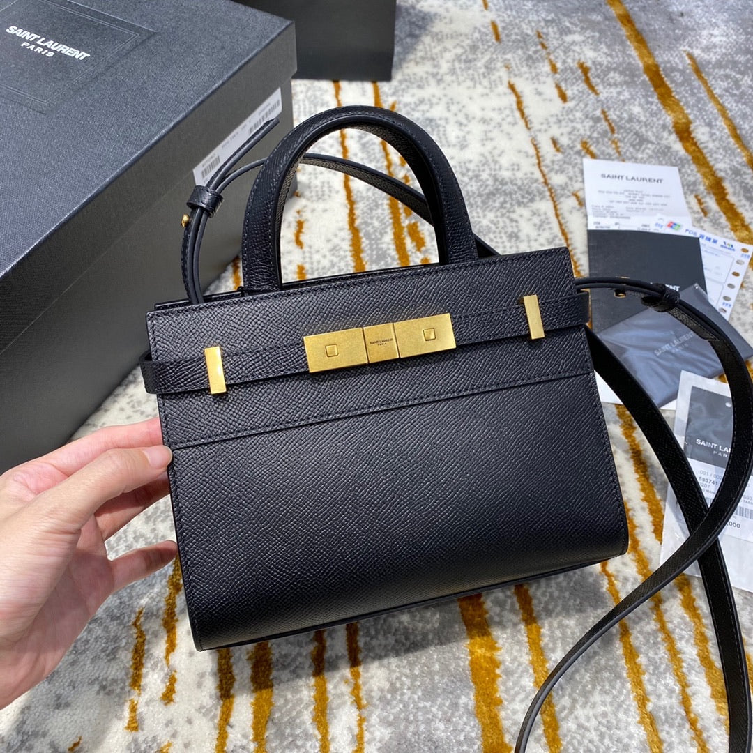 TOP Yves Saint Laurent YSL Manhattan Nano - BLACK