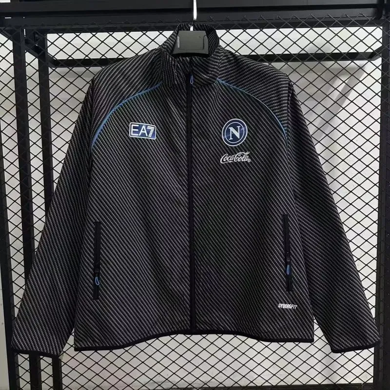 2025-26 Napoli Black windbreaker