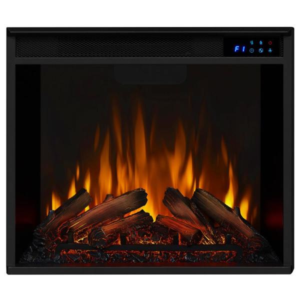 Marlowe 70 in. Freestanding Electric Fireplace TV Stand in White
