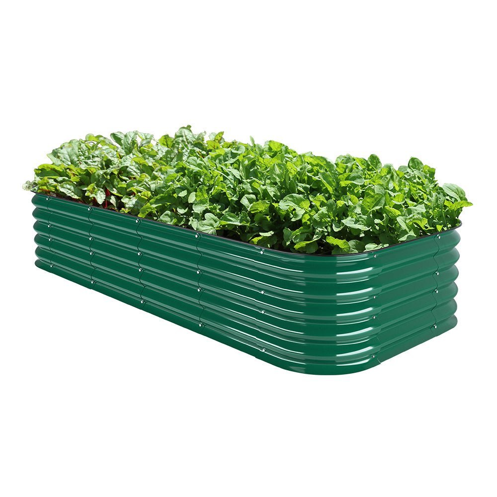 17'' Tall 8'x4' Metal Raised Garden Beds (10 in 1)