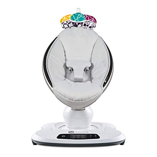 4moms? mamaRoo 4 Multi-MotionTM Baby Swing, Bluetooth Baby Rocker with 5 Unique Motions
