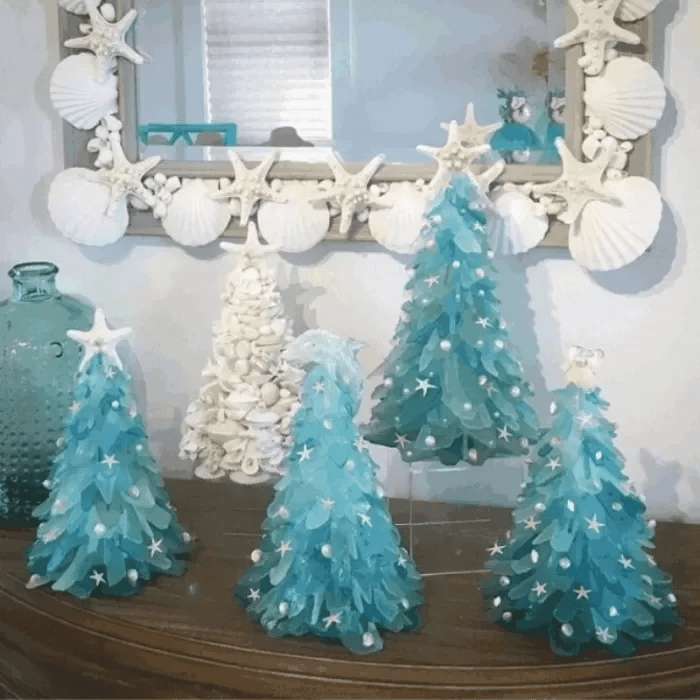 e??锟斤拷Clearance Sale - 49% OFF e???2023 Emissionr?? Sea Glass Christmas Tree
