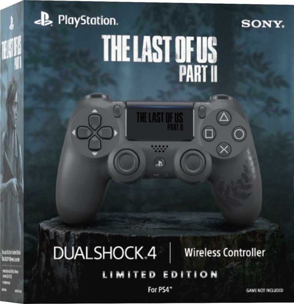 Sony Playstation 4 DualShock 4 Controller, Limited Edition The Last of Us Part II