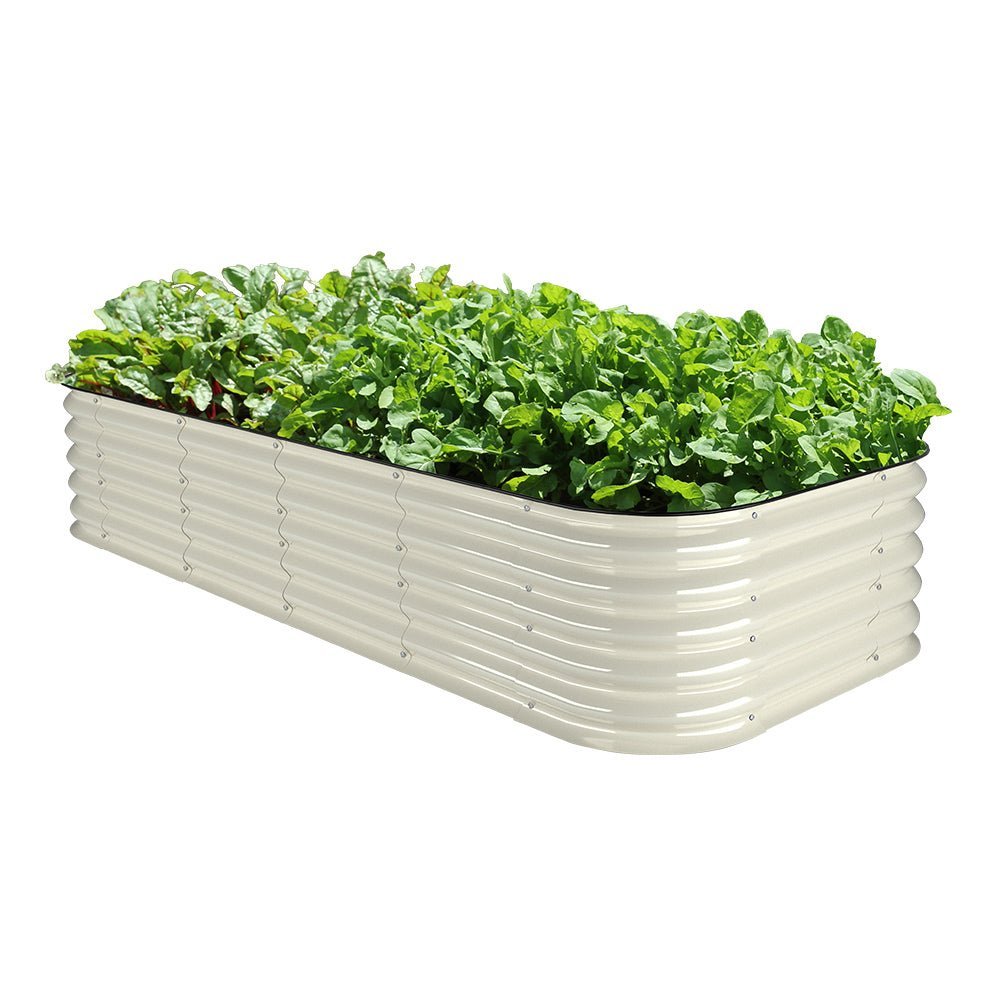 17'' Tall 8'x4' Metal Raised Garden Beds (10 in 1)