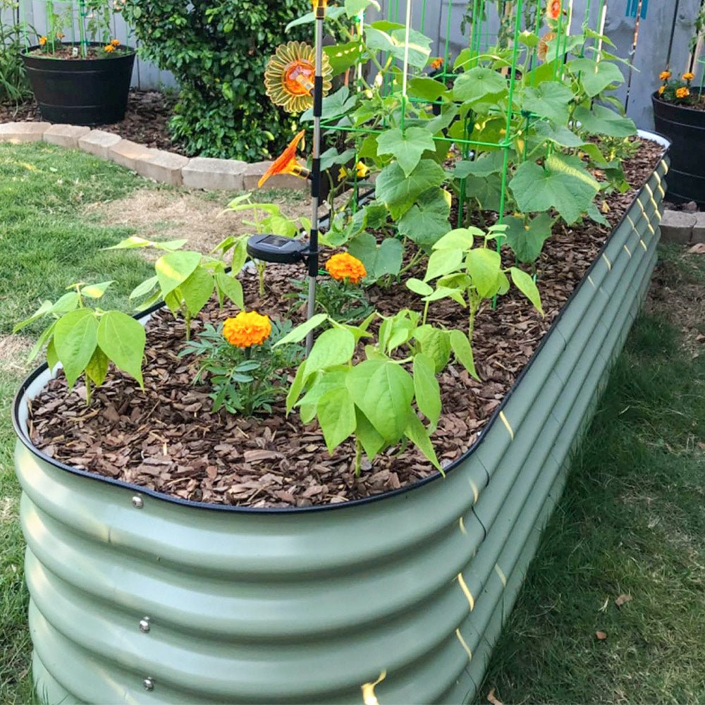 17'' Tall 8'x2' Metal Raised Garden Beds (9 in 1)