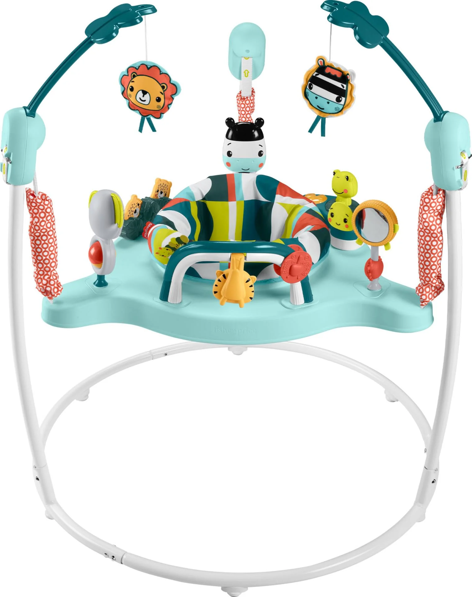 Fisher-Price Baby Bouncer Colorful Corners Jumperoo Activity Center