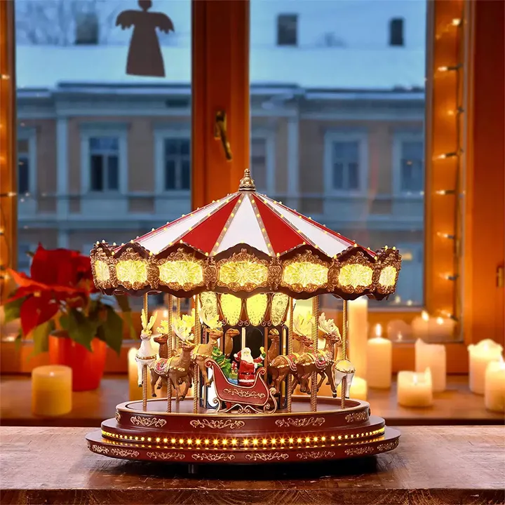 Mr. Christmas Very Merry Carousel