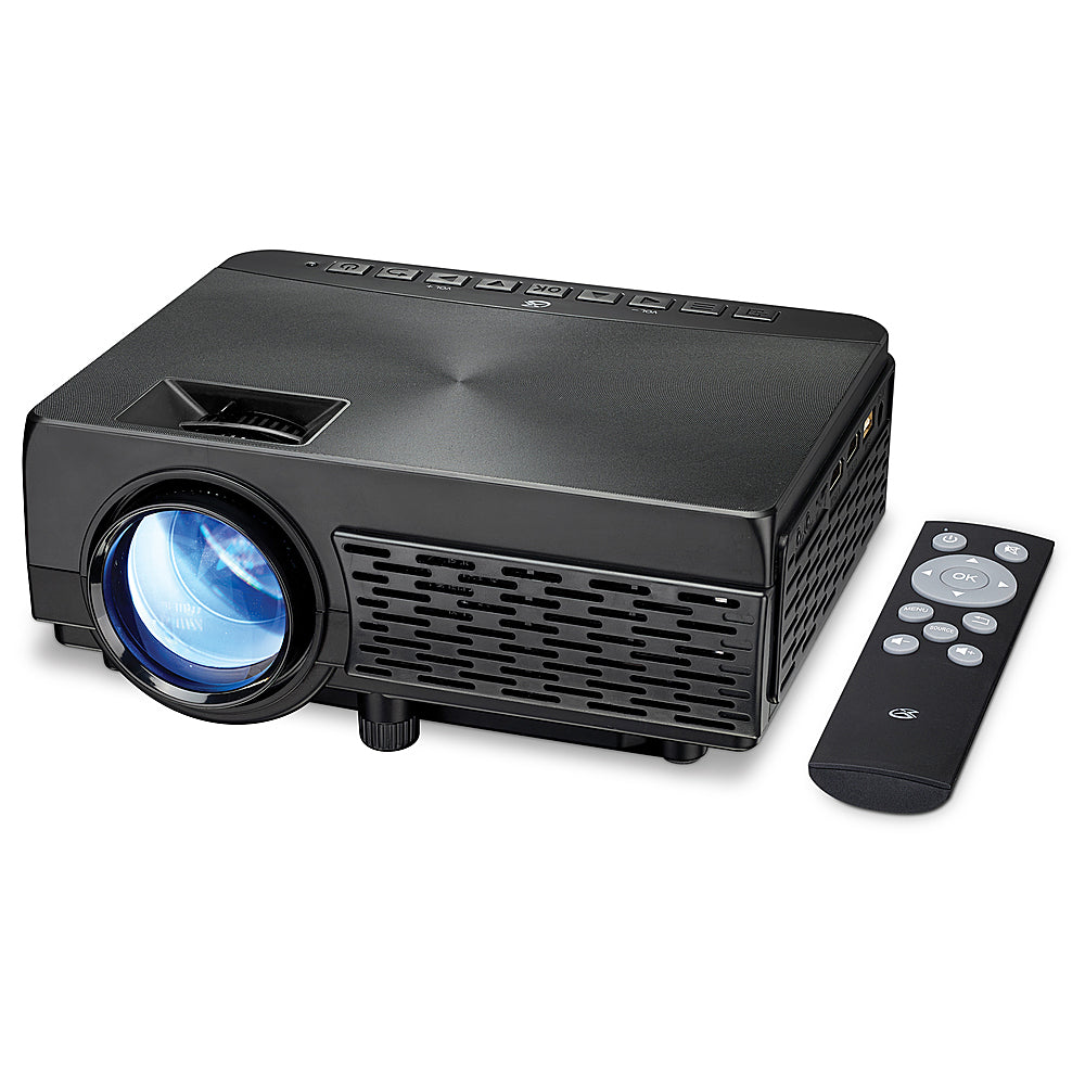 GPX - PJ300B LED Projector with Bluetooth - Black