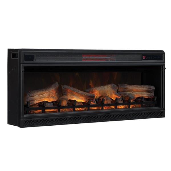 42 in. Ventless Infrared Electric Fireplace Insert with Safer Plug