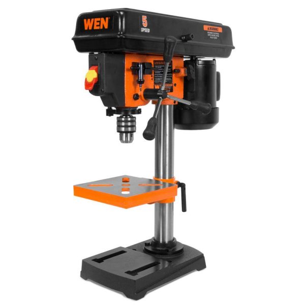 4206T 2.3-Amp 8 in. 5-Speed Cast Iron Benchtop Drill Press with 1/2 in. Chuck Capacity