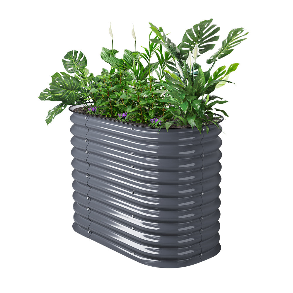 32'' Tall 3.5'x2' Metal Raised Garden Beds (2 in 1)