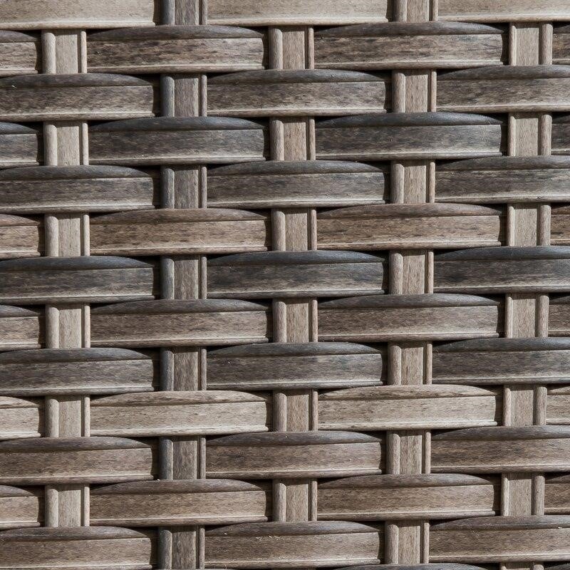 Cassville Wicker/Rattan 8 - Person Seating Group with Cushions