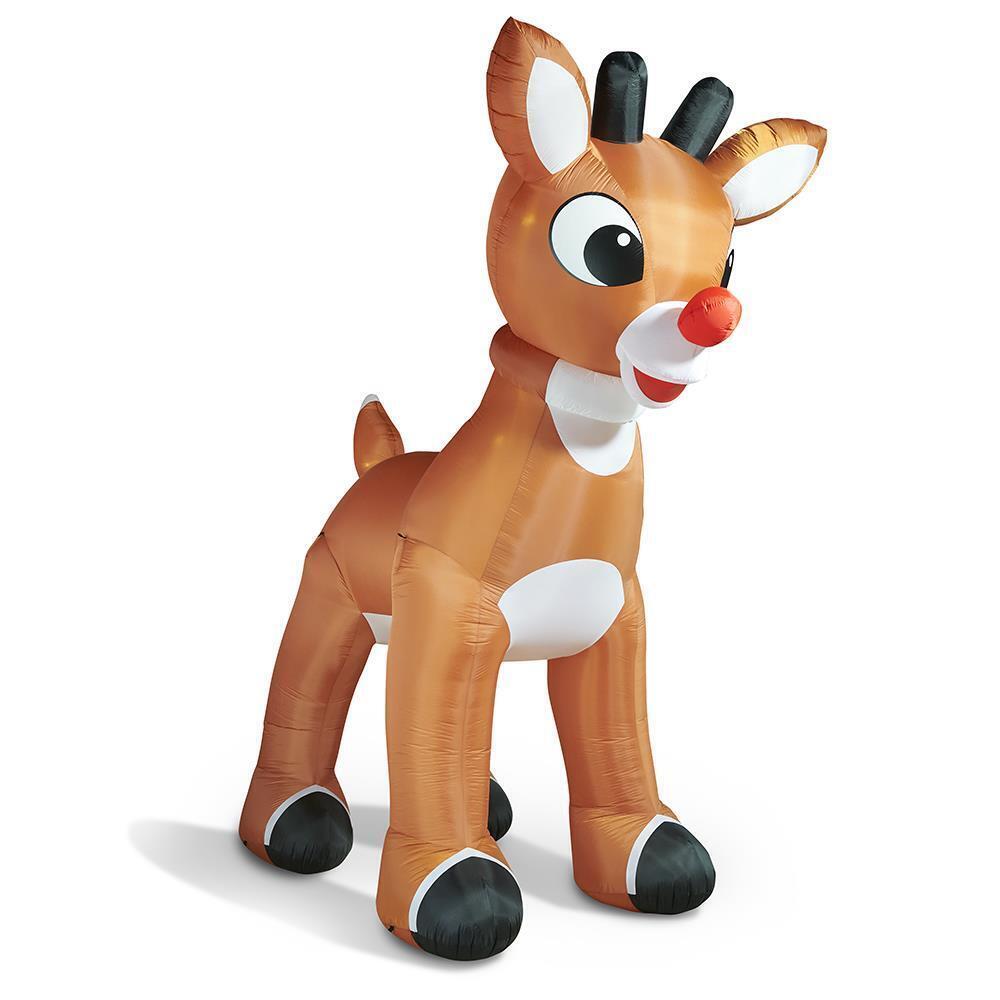 The 15ft Inflatable Rudolph With Blinking Nose