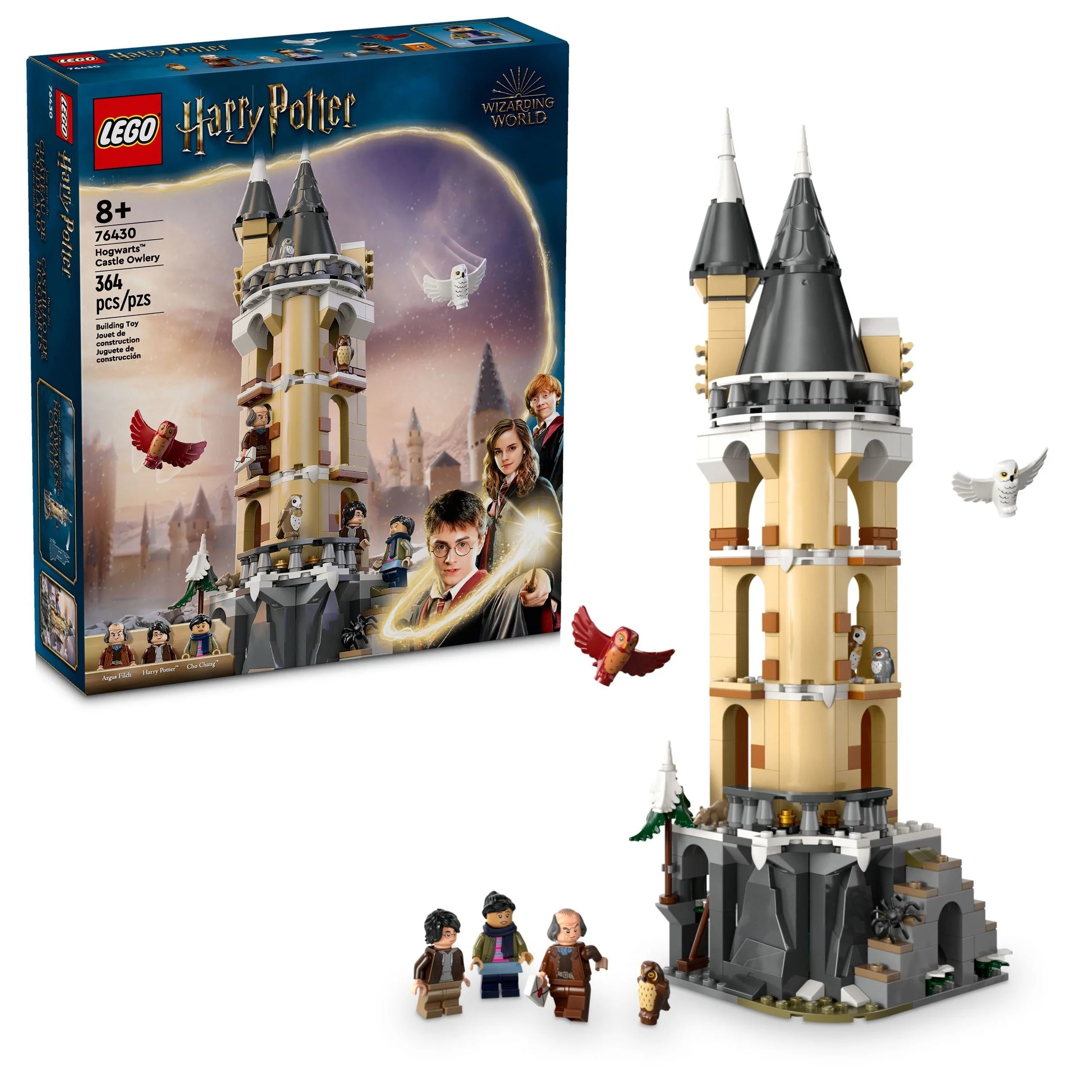 Harry Potter Hogwarts Castle Owlery Building Toy 76430