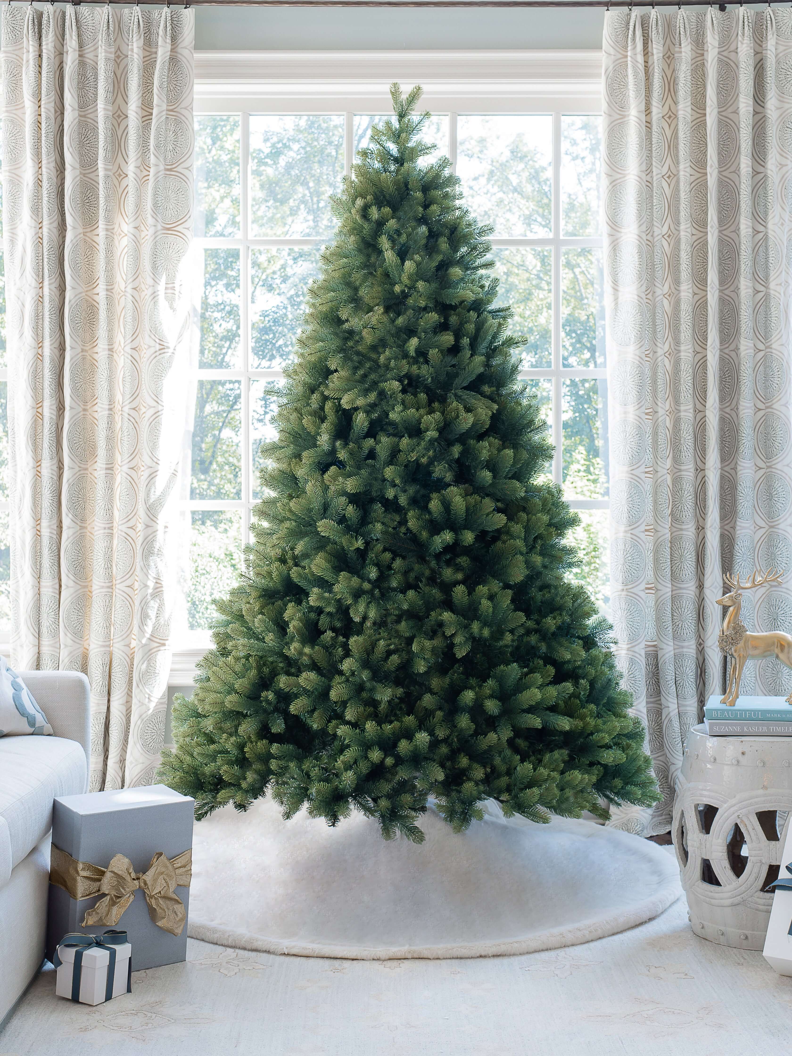 7.5' Royal Fir Quick-Shape Artificial Christmas Tree Unlit