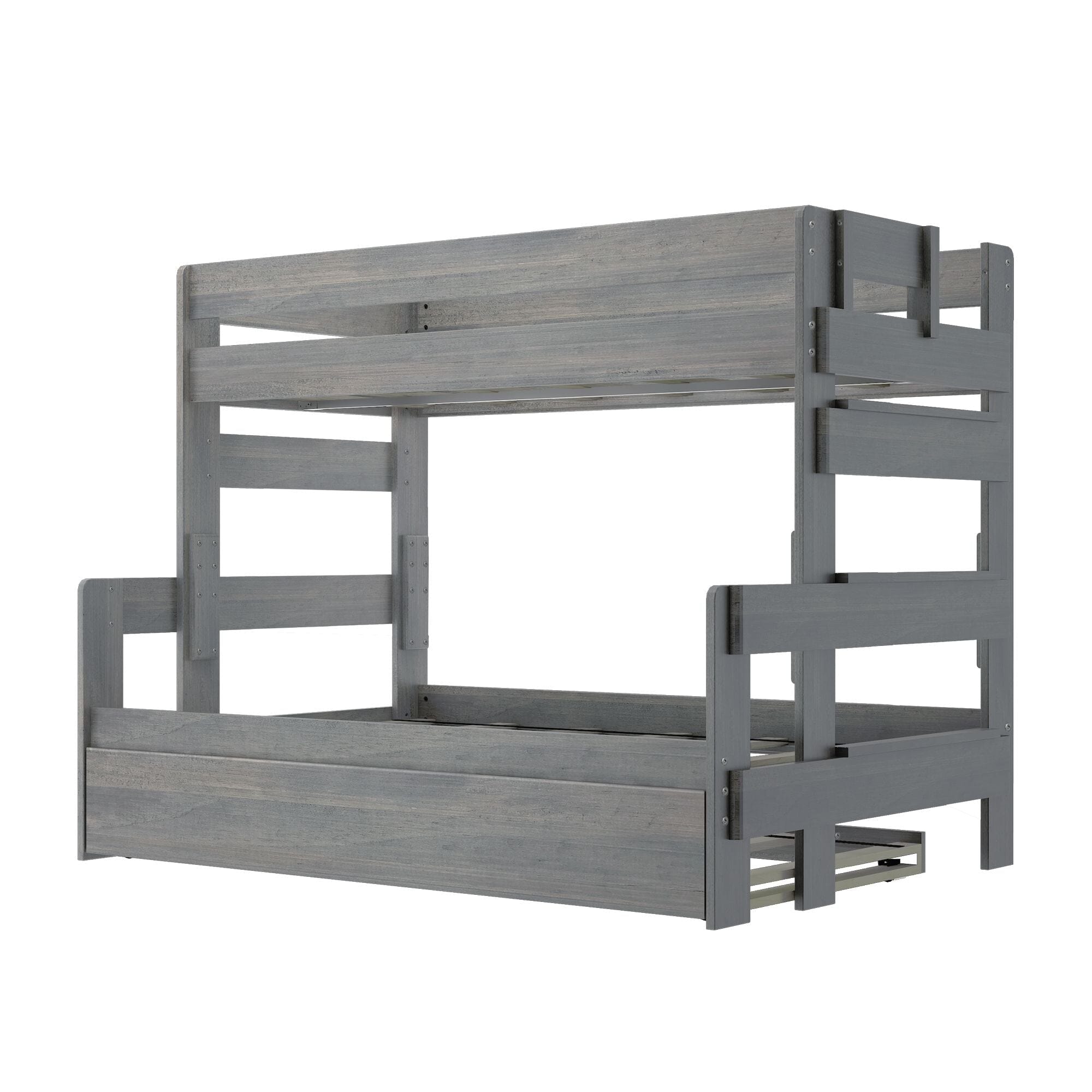 🎄Store Closing Sale💖Modern Farmhouse Twin over Full Bunk Bed with Trundle