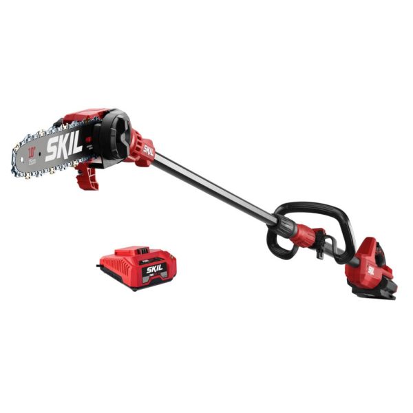 40 40-Volt 10-in Cordless Electric Pole Saw 2.5 Ah (Battery and Charger Included)